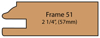 Allstyle Cabinet Doors: Profile 51 - 2 1/4" (57mm)